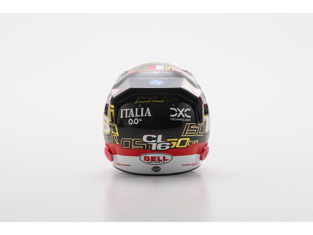 Charles Leclerc F1 Abu Dhabi GP 2025 Helmet 1:5 Scale Resin Replica – Looksmart