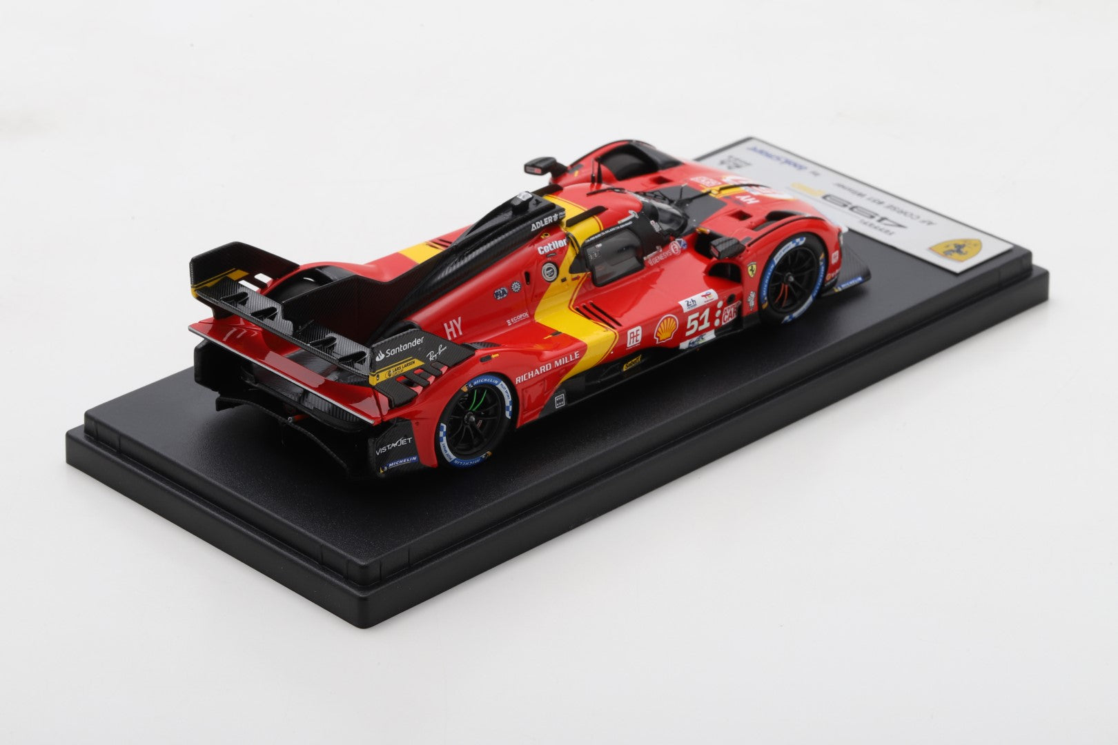 Ferrari 499P #51 Ferrari AF Corse Winner 24H Le Mans 2023 Guidi/Calado/Giovinazzi 1:43 Scale Looksmart Resin Model Car
