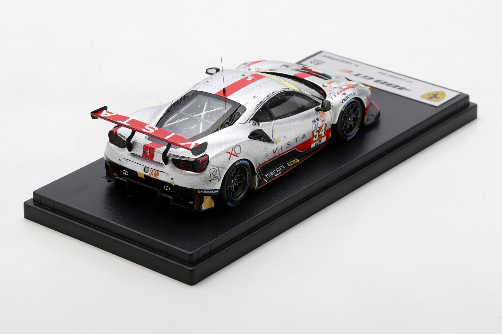 Ferrari 488 GTE EVO #54 AF Corse 24H Le Mans 2023 Flohr/Castellacci/Rigon 1:43 Scale Looksmart Resin Model Car