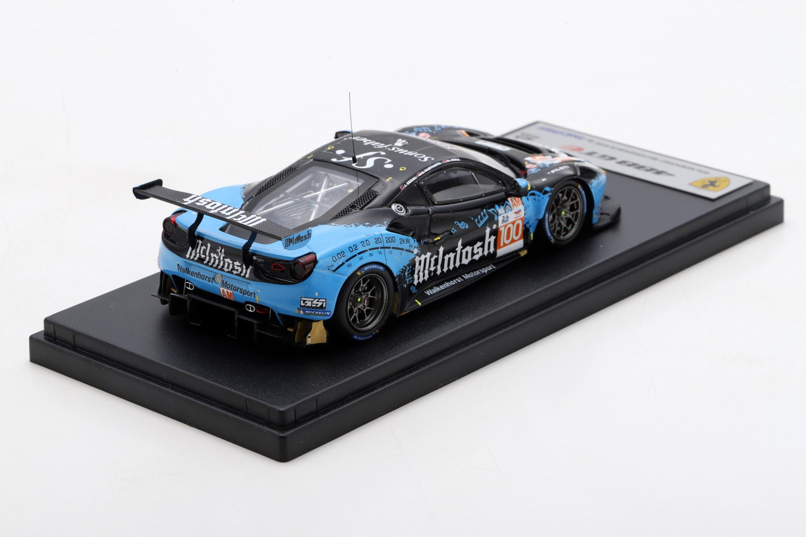 Ferrari 488 GTE EVO #100 Walkenhorst Motorsport 24H Le Mans 2023 Hull/Haryanto 1:43 Scale Looksmart Resin Model Car