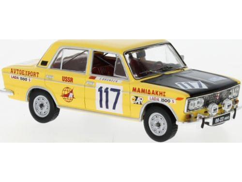 Lada 1500 S #117 Rallye WM Rallye Acropolis 1976 Brundza/Girdauskas 1:43 Scale IXO Diecast Model Car-IXO-Diecast Model Centre
