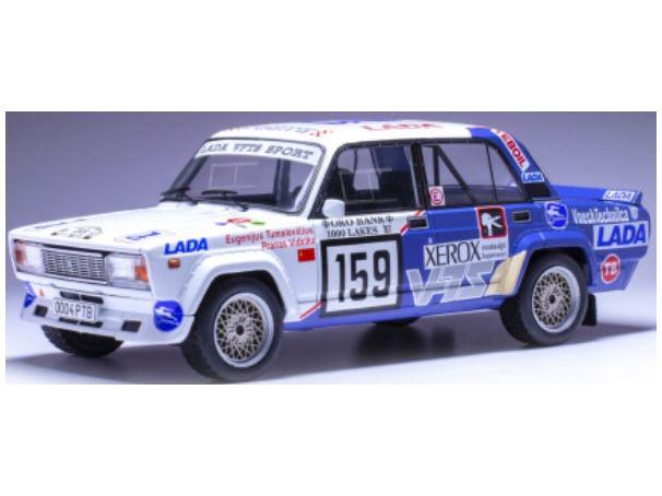 Lada 2105 VFTS #159 E.Tumalevicius/P.Videika 1000 Lakes Rallye 1987 1:18 Scale Diecast Model-IXO-Diecast Model Centre