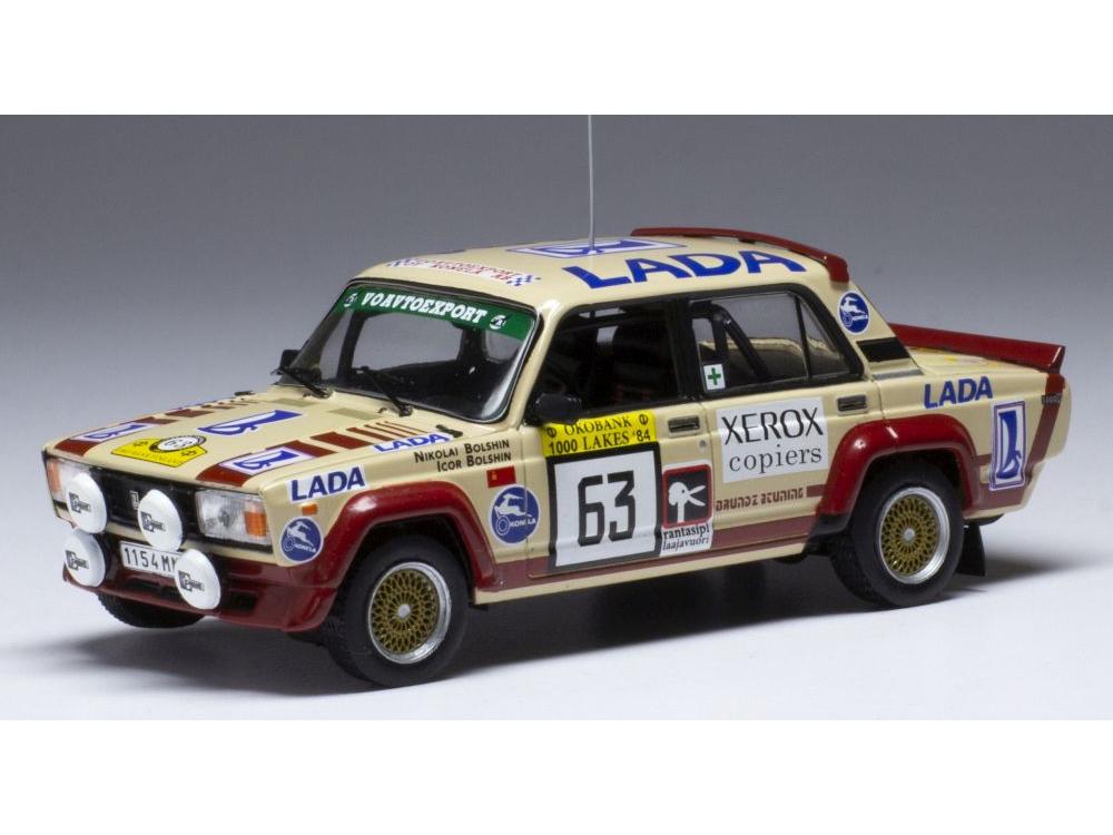 Lada 2105 VFTS #63 1000 Lakes Rallye 1984 N.Bolshikh/I.Bolshikh 1:43 Scale IXO Diecast Model Car-IXO-Diecast Model Centre