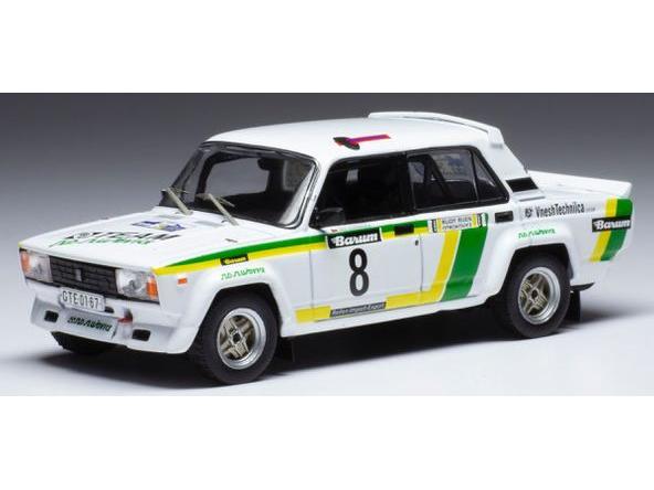 Lada 2105 VFTS #8 Rallye Valasskaa Zima 1986 V.Blahna/P.Schovanek 1:43 Scale IXO Diecast Model Car-IXO-Diecast Model Centre