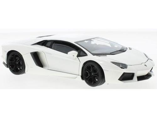Lamborghini Aventador LP 700-4 White 1:24 Scale Welly Diecast Model-Welly-Diecast Model Centre