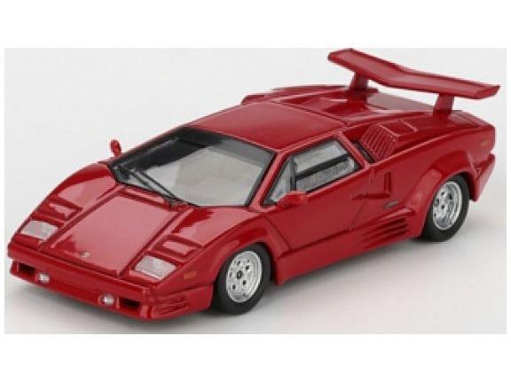 Lamborghini Countach 25th Anniversary Red (LHD) 1:64 Scale MINI GT Diecast Model Car-MINI GT-Diecast Model Centre