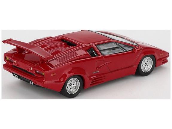 Lamborghini Countach 25th Anniversary Red (LHD) Blister Packaging 1:64 Scale MINI GT Diecast Model Car-MINI GT-Diecast Model Centre