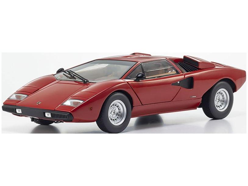 Lamborghini Countach LP400 1974 Red 1:18 Scale Diecast Model Truck – Kyosho-Kyosho-Diecast Model Centre