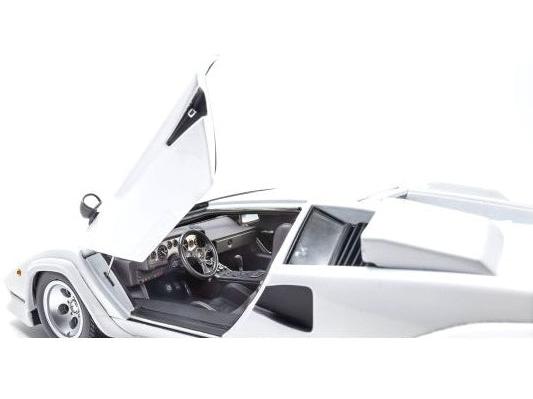 Lamborghini Countach LP400 S White 1:18 Scale Diecast Model Car – Kyosho-Kyosho-Diecast Model Centre