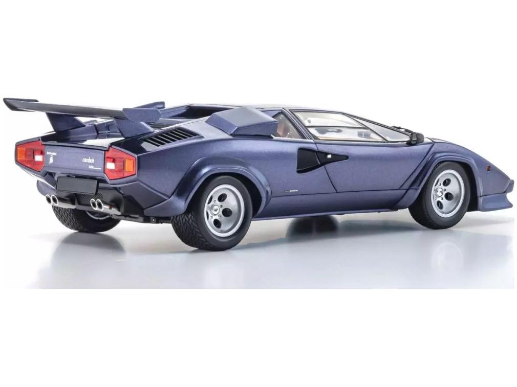 Lamborghini Countach LP5000 Quattrovalvole Dark Blue 1:18 Scale Kyosho Diecast Model Car-Kyosho-Diecast Model Centre