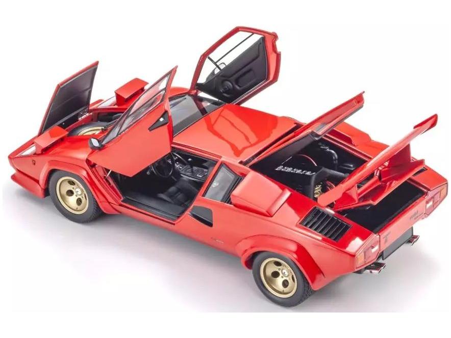 Lamborghini Countach LP5000 Quattrovalvole Red 1:18 Scale Kyosho Diecast Model Car-Kyosho-Diecast Model Centre