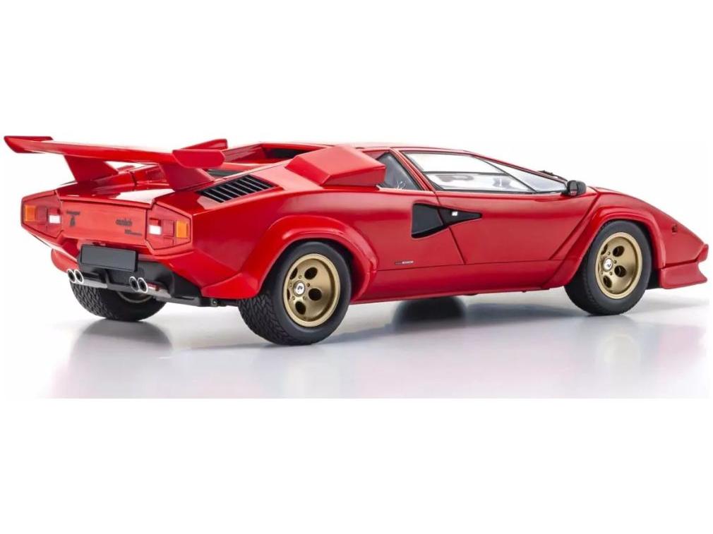 Lamborghini Countach LP5000 Quattrovalvole Red 1:18 Scale Kyosho Diecast Model Car-Kyosho-Diecast Model Centre