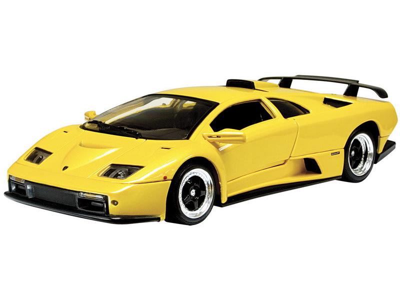 Lamborghini Diablo GT Metallic Yellow 1:18 Scale Diecast Car – Motormax-Motormax-Diecast Model Centre