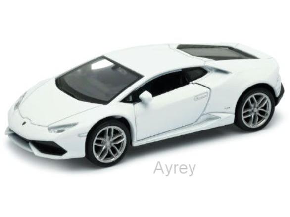 Lamborghini Huracan LP 610-4 White 1:24 Scale Welly Diecast Model-Welly-Diecast Model Centre