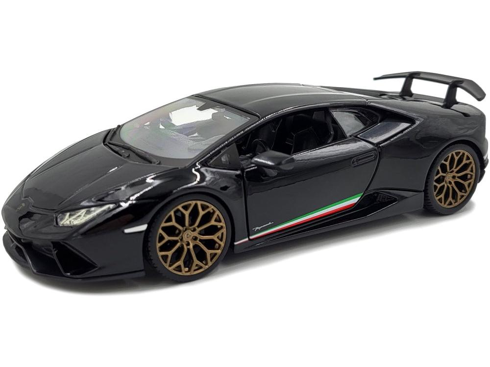 Lamborghini Huracan Performante Limited Edition Black 1:24 Scale Diecast Car – Bburago-Bburago-Diecast Model Centre