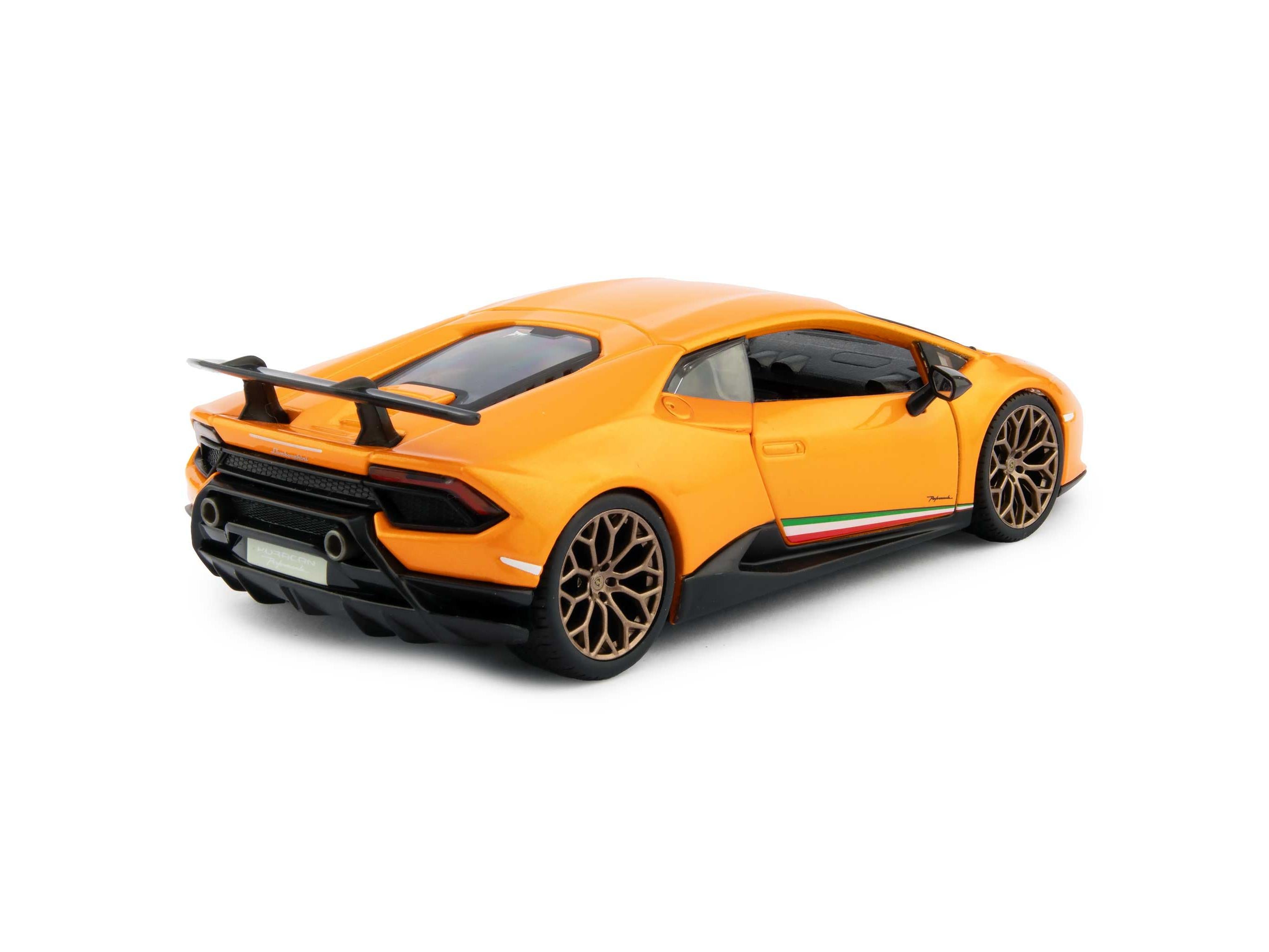 Lamborghini Huracan Performante Orange 1:24 Scale Bburago Diecast Model Car-Bburago-Diecast Model Centre
