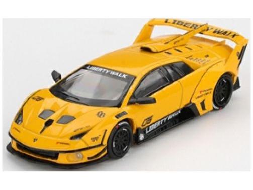 Lamborghini Murcielago GT Evo LB-Silhouette Works Yellow (RHD) Blister Packaging 1:64 Scale MINI GT Model Car-MINI GT-Diecast Model Centre