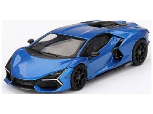 Lamborghini Revuelto Blu Eleos - 1:64 Scale Diecast Model Car-MINI GT-Diecast Model Centre