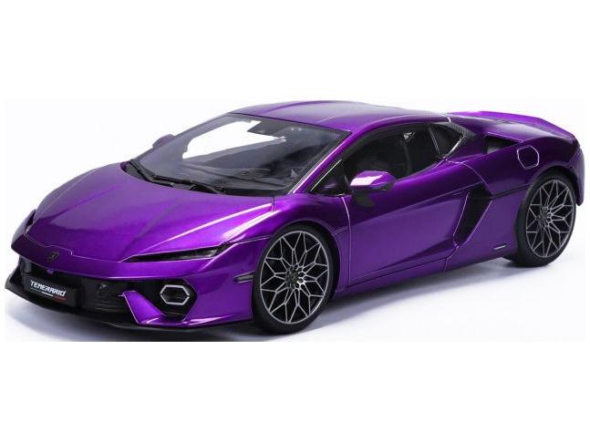 Lamborghini Temerario 2024 Purple 1:18 Scale Diecast Car – Bburago-Bburago-Diecast Model Centre