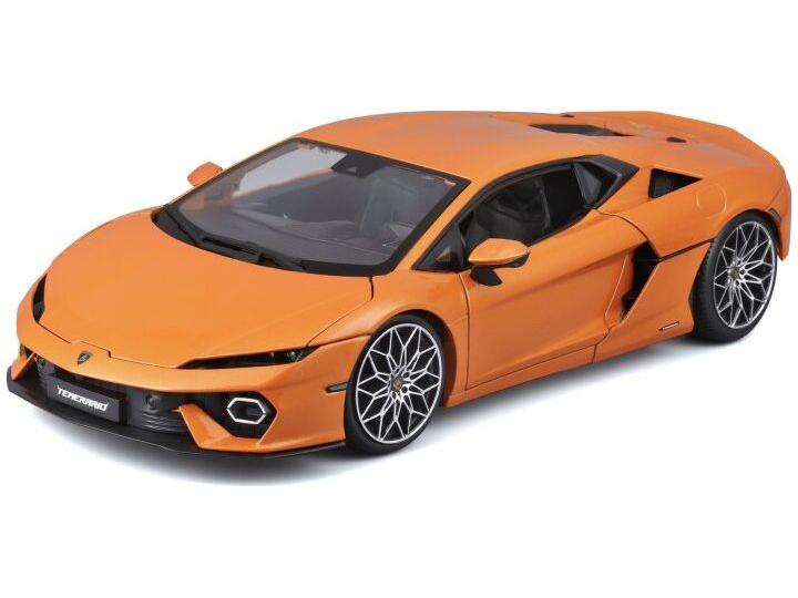 Lamborghini Temerario 2025 Orange 1:18 Scale Bburago Diecast Model Car-Bburago-Diecast Model Centre