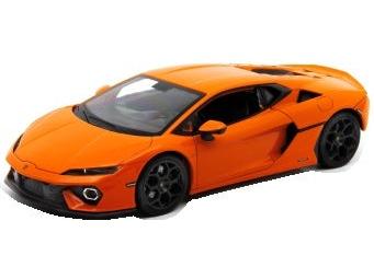 Lamborghini Temerario Orange 1:24 Scale Diecast Car – Welly-Welly-Diecast Model Centre