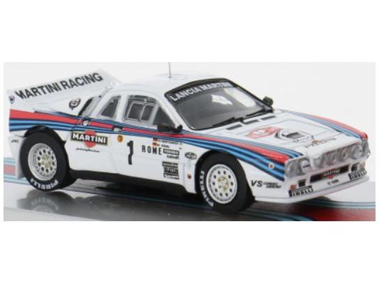 Lancia 037 W.Rohrl C.Geistdorfer Rally Monte Carlo 1983 1:64 Scale Tarmac Works Diecast Model-Tarmac Works-Diecast Model Centre
