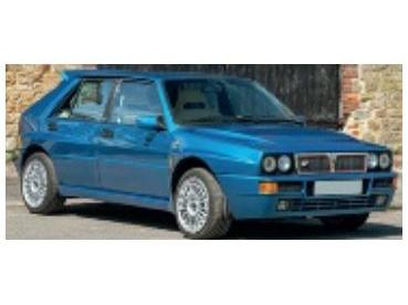 Lancia Delta HF Evo Blue Lagos 1993 1:43 Scale Norev Diecast Model Car-Norev-Diecast Model Centre