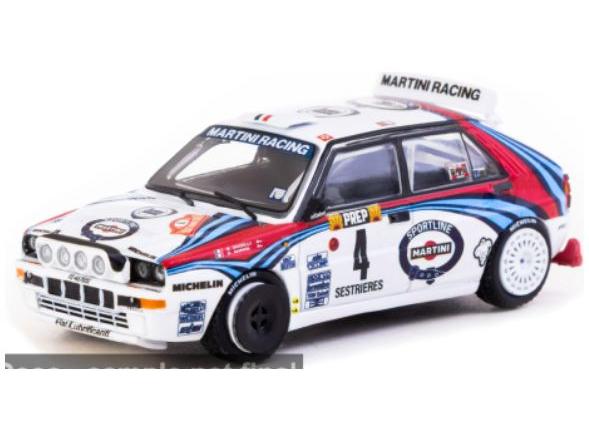 Lancia Delta HF Integrale #4 Rally Monte Carlo 1992 Auriol/Occelli 1:64 Scale Diecast Car – Tarmac Works-Tarmac Works-Diecast Model Centre