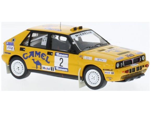 Lancia Delta Integrale 16V #2 Camel Barum Rally 1990 Ferjancz/Tandari 1:43 Scale IXO Diecast Model Car-IXO-Diecast Model Centre