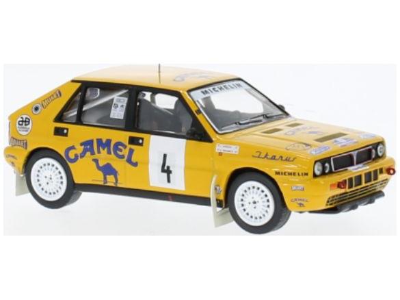 Lancia Delta Integrale 16V #4 Camel Rally Bohemia 1989 A.Ferjancz/J.Tandari 1:43 Scale IXO Diecast Model Car-IXO-Diecast Model Centre