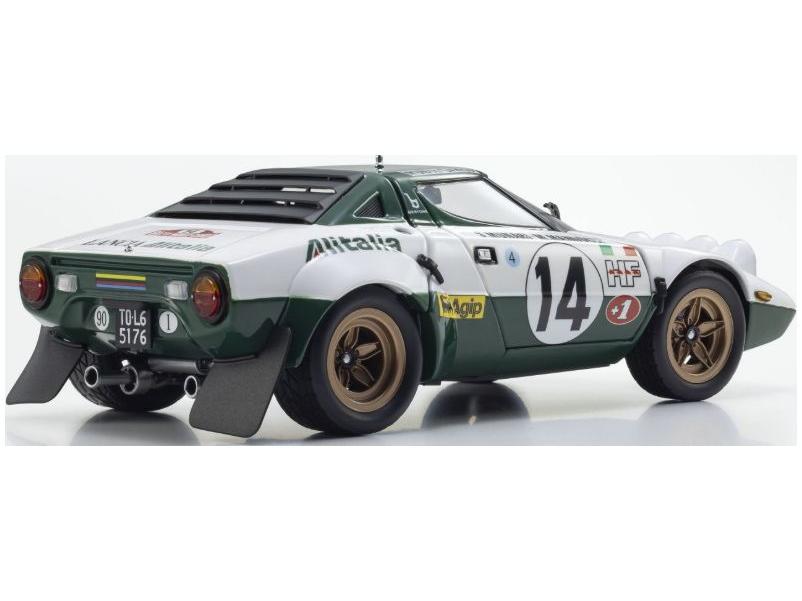 Lancia Stratos HF #14 Winner Monte Carlo Rally 1975 Sandro Munari 1:18 Scale Diecast Car – Kyosho-Kyosho-Diecast Model Centre