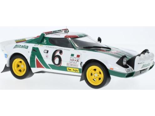 Lancia Stratos HF #6 B.Waldegard/H.Thorszelius Rally Monte Carlo 1976 1:18 Scale Diecast Model-IXO-Diecast Model Centre
