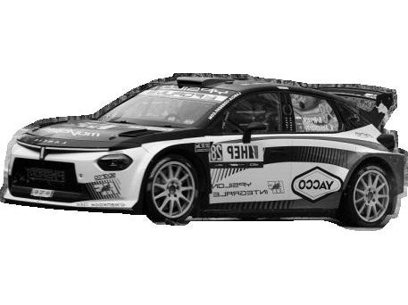 Lancia Ypsilon HF Rally2 WRC2 #29 Rally Croatia 2026 Y.Rossel/A.Dunand 1:43 Scale Diecast Car – IXO-IXO-Diecast Model Centre