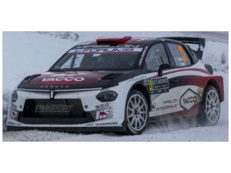 Lancia Ypsilon Rally2 HF Integrale Rallye Monte Carlo 2026 #21 Y.Rossel/A.Dunand 1:18 Scale IXO Diecast Model Car-IXO-Diecast Model Centre