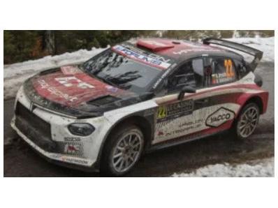 Lancia Ypsilon Rally2 HF Integrale Rallye Monte Carlo 2026 #22 Gryazin/Aleksandrov 1:43 Scale IXO Diecast Model Car-IXO-Diecast Model Centre