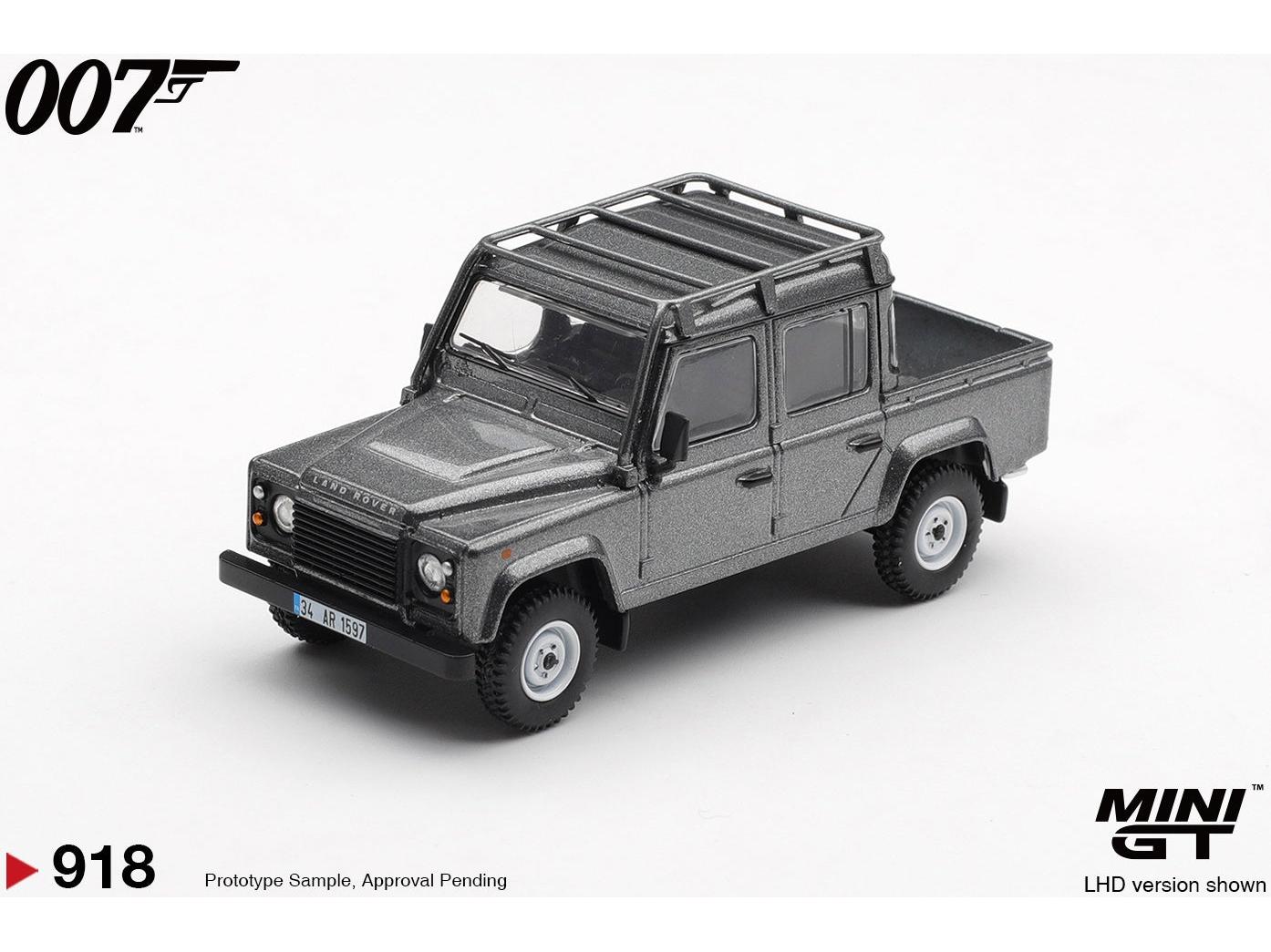 Land Rover Defender 110 Crew Cab Skyfall (LHD) Japanese Blister Packaging 1:64 Scale Diecast Model Car – MINI GT-MINI GT-Diecast Model Centre