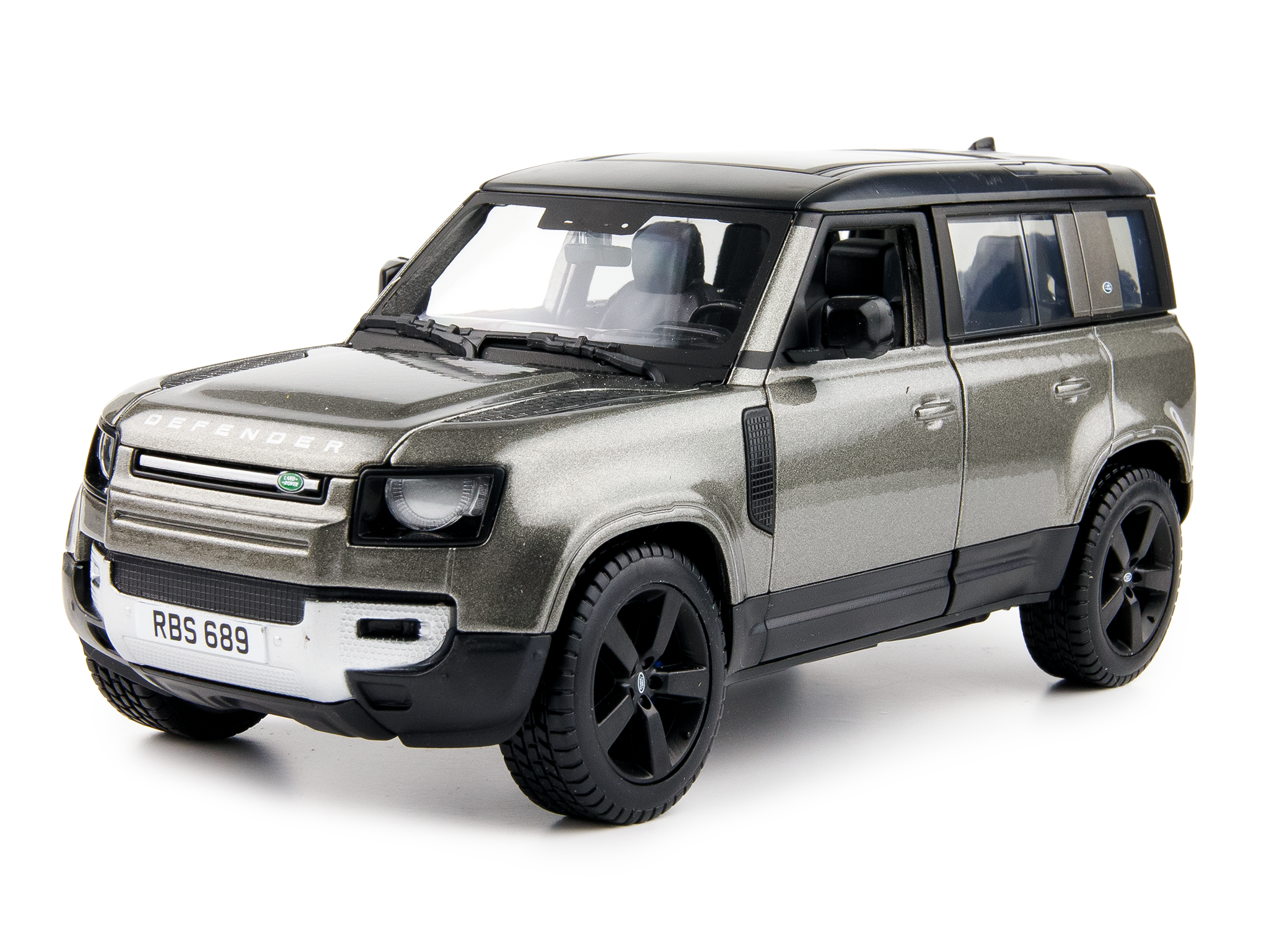 Land Rover Defender 110 grey 1:24 Scale Model Car