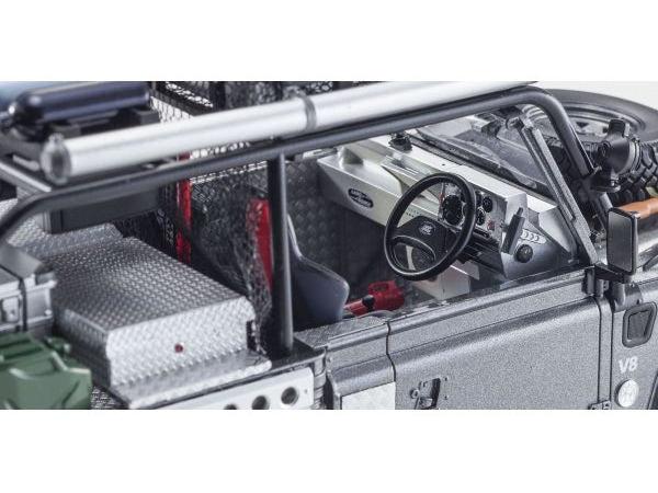 Land Rover Defender 2001 Tomb Raider Edition 1:18 Scale Resin Model Car – Kyosho-Kyosho-Diecast Model Centre