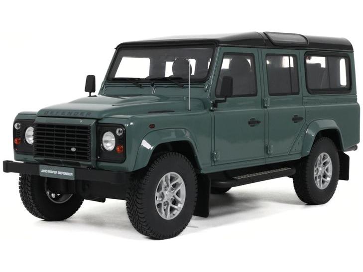 Land Rover Defender 3 Station Wagon Green 2016 1:18 Scale GT Spirit Resin Model Car-GT Spirit-Diecast Model Centre