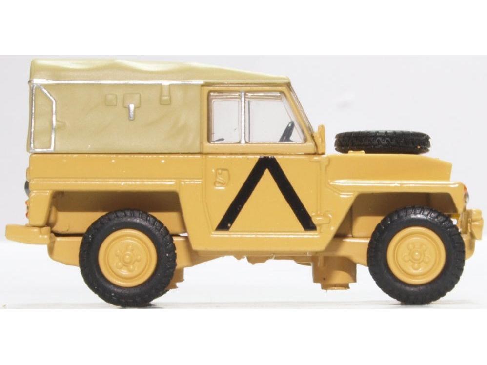 Land Rover Lightweight Gulf War 1:76 Scale Diecast Car – Oxford Diecast-Oxford Diecast-Diecast Model Centre