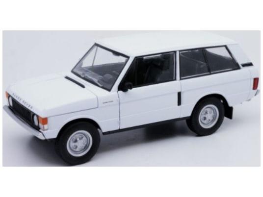 Land Rover Range Rover 1970 White 1:24 Scale Welly Diecast Model-Welly-Diecast Model Centre