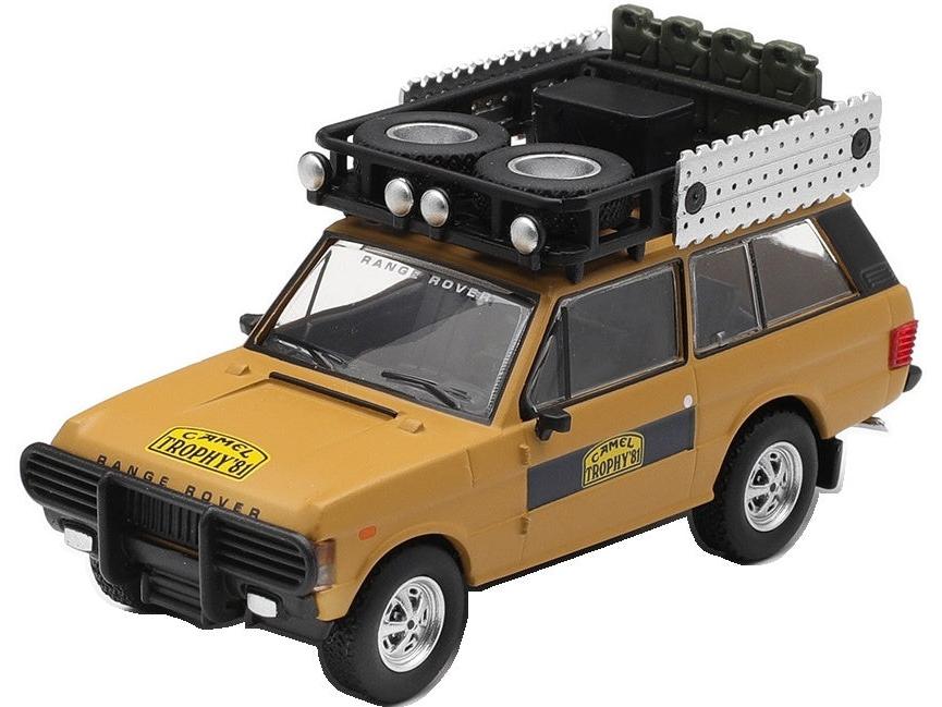 Land Rover Range Rover 1981 Camel Trophy Sumatra K.Stoppa/A.Valldorf Blister Packaging 1:64 Scale Diecast Car – MINI GT-MINI GT-Diecast Model Centre