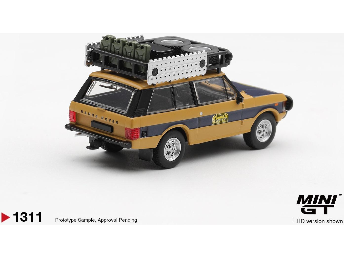 Land Rover Range Rover 1981 Camel Trophy Sumatra N.Sudmann/F.Hofmann (LHD) Blister Packaging 1:64 Scale Diecast Model Car – MINI GT-MINI GT-Diecast Model Centre