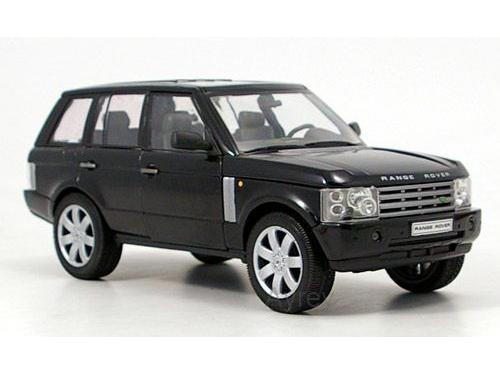 Land Rover Range Rover Black 1:24 Scale Welly Diecast Model-Welly-Diecast Model Centre