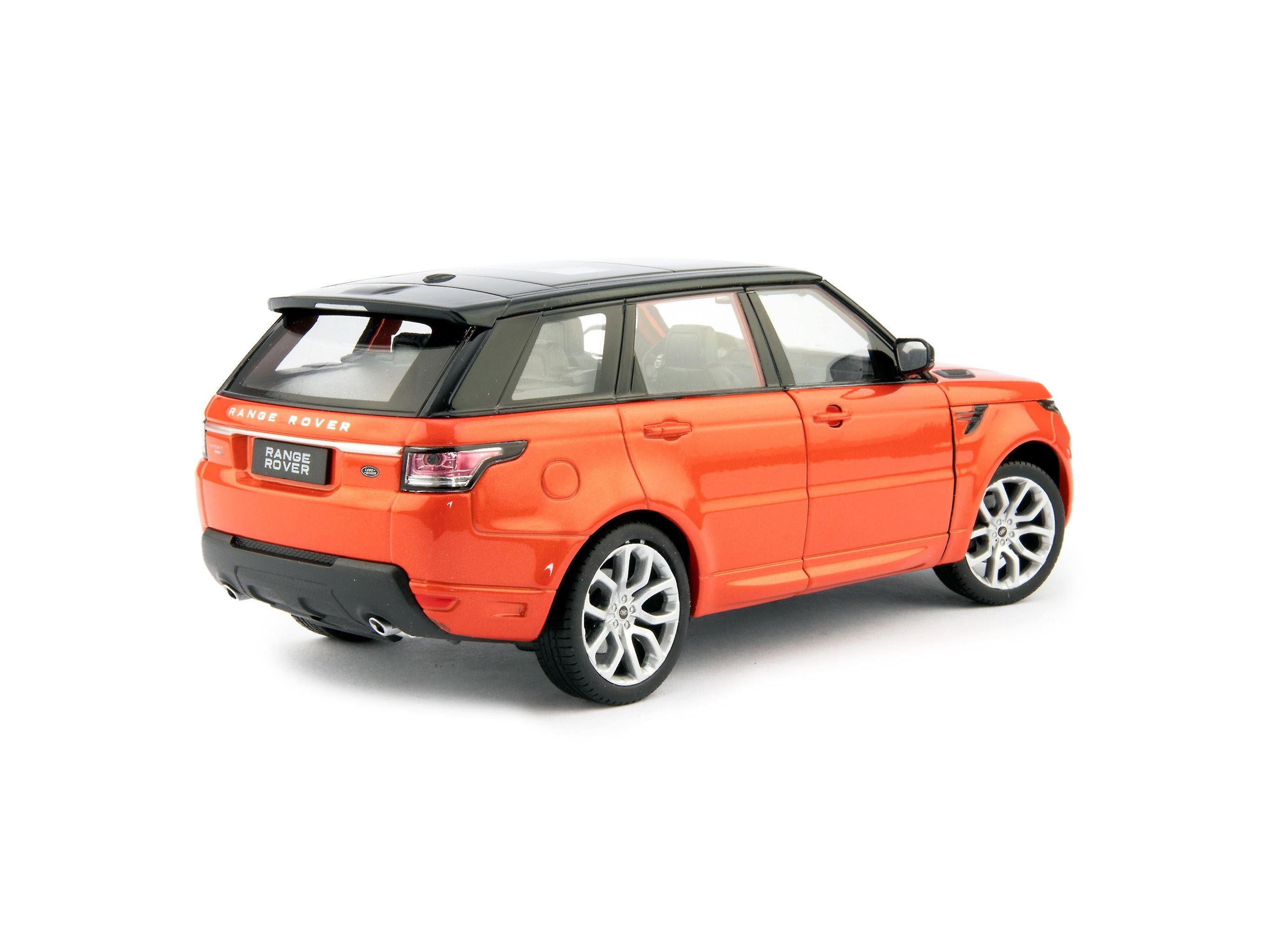 Land Rover Range Rover Sport Chili Red (Orange) 1:24 Scale Welly Diecast Model