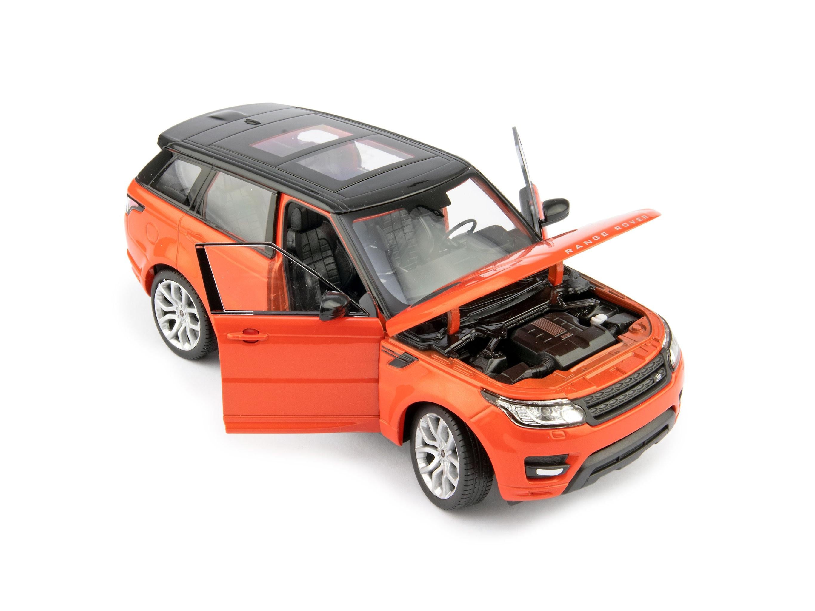Land Rover Range Rover Sport Chili Red (Orange) 1:24 Scale Welly Diecast Model