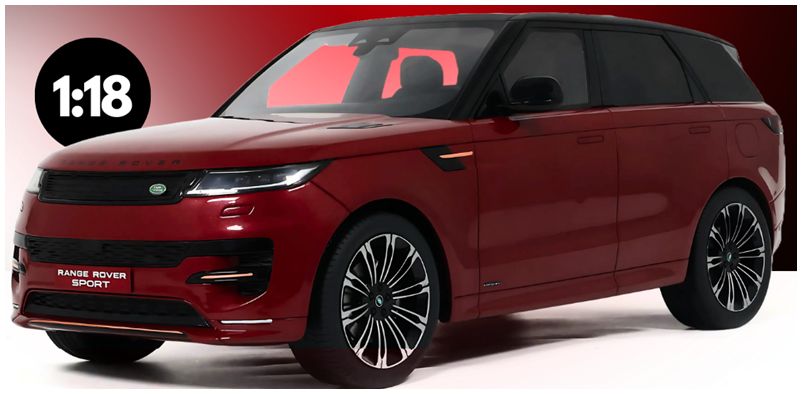 Land Rover Range Rover Sport Firenze Red 2022 1:18 Scale GT Spirit Resin Model Car-GT Spirit-Diecast Model Centre