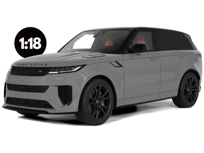 Land Rover Range Rover Sport SV Edition Two Grey 2024 1:18 Scale GT Spirit Resin Replica-GT Spirit-Diecast Model Centre