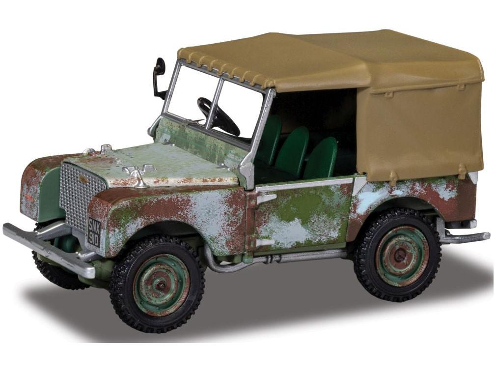 Land Rover Series I 80" Light Green 1:43 Corgi Vanguards Diecast Model Car-Corgi-Diecast Model Centre