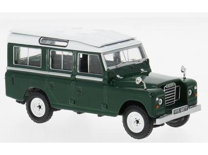 Land Rover Series III 109 Dark Green/White 1978 1:43 Scale Diecast Model Car – IXO-IXO-Diecast Model Centre